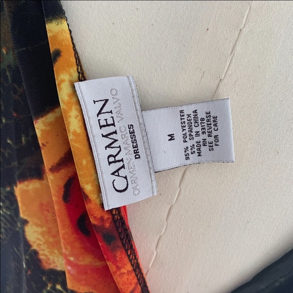 Carmen Marc Valvo floral maxi dress - Picture 12 of 12